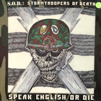 Album cover for Speak English or Die