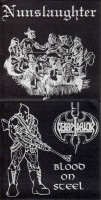 Nunslaughter / Blood on Steel