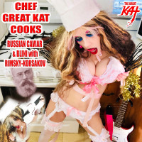 Chef Great Kat Cooks Russian Caviar and Blini With Rimsky‐Korsakov