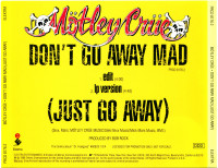 Don’t Go Away Mad (Just Go Away)