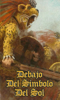 Debajo del simbolo del sol